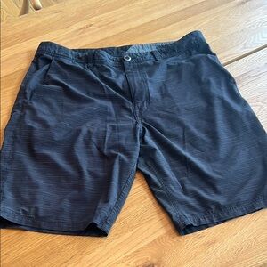 Men's Volcom Black Hybrid Shorts